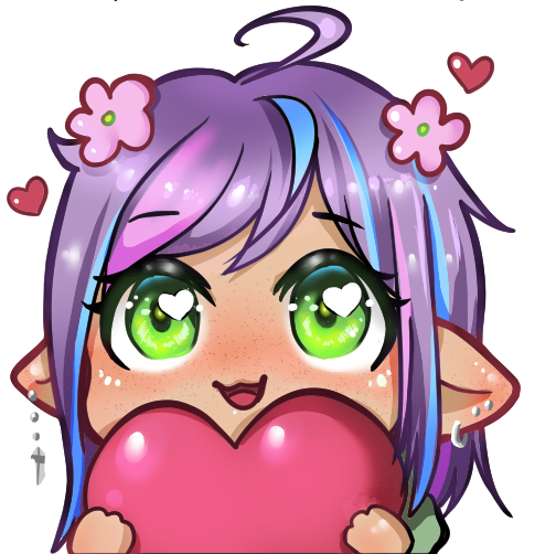 big heart emote